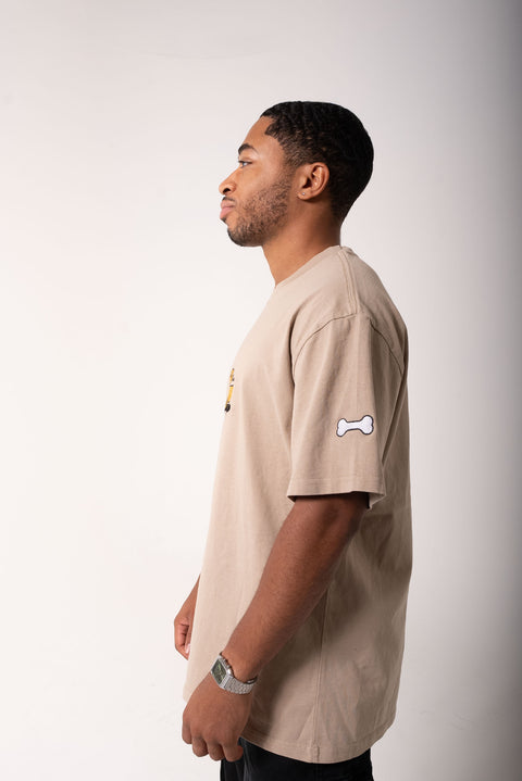 Oversized Weiner Embroidered T-shirt