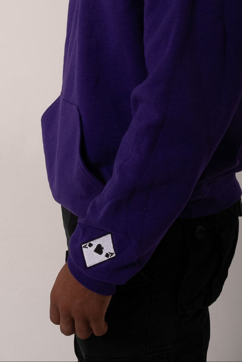 Embroidered Aces Hoodie