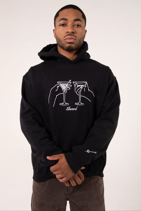 Dirty Martini Embroidered Hoodie