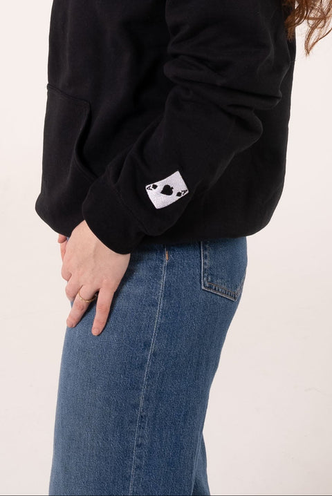 Embroidered Aces Hoodie